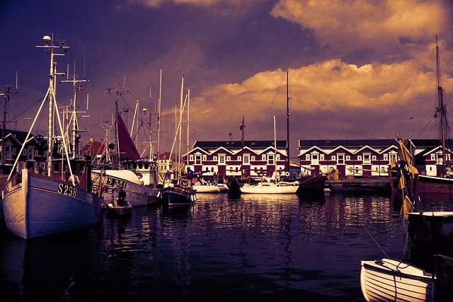 De haven van Skagen