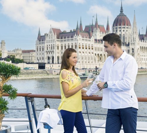 Fietsen en varen over de Donau!