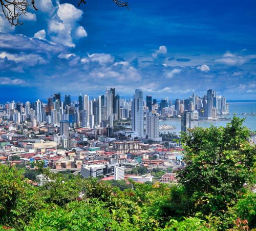Panama stad - midden amerika